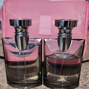 Bulgari Pour Homme Soir Fragrance Duo with Silver Accents